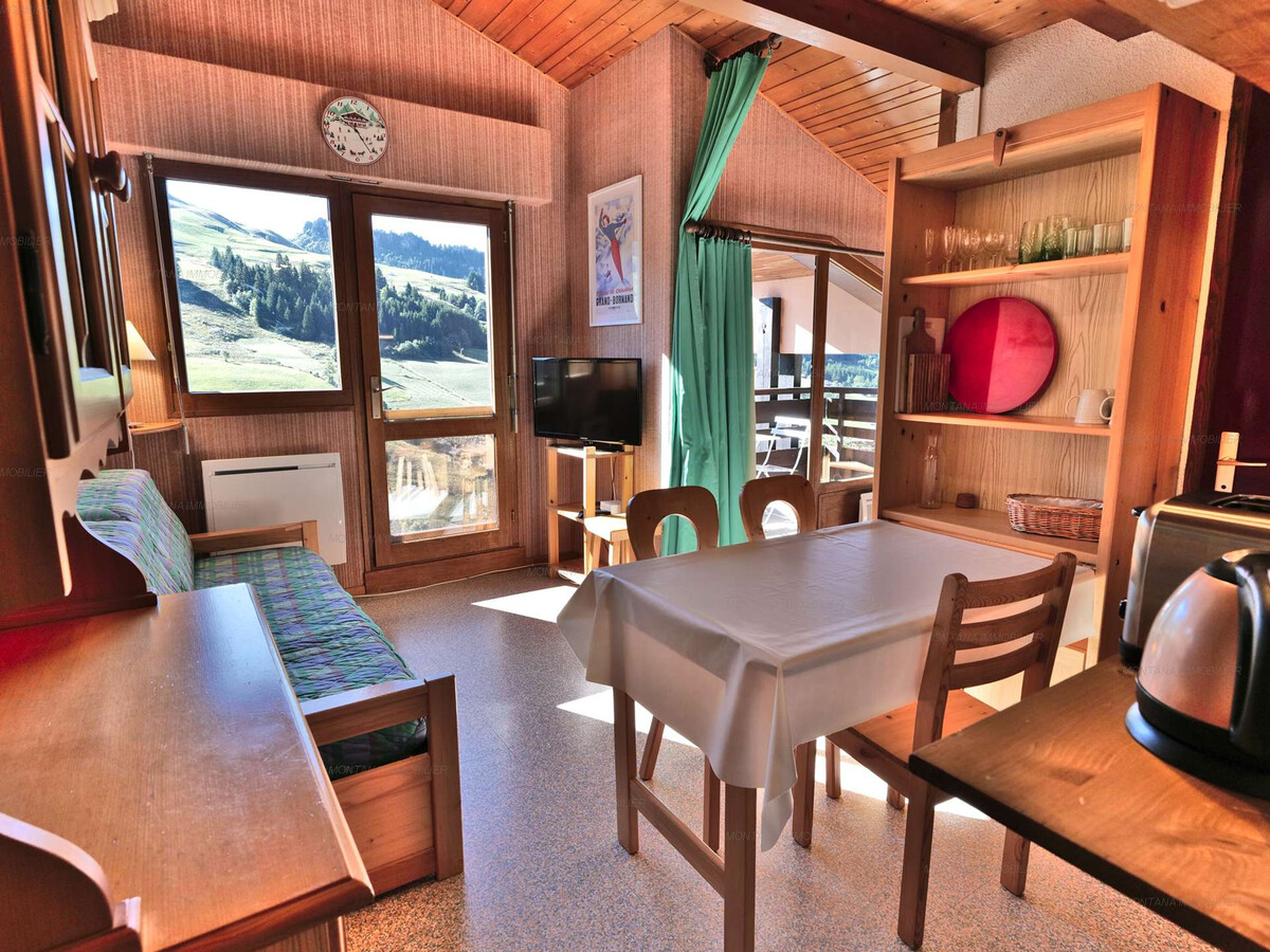 Studio 4 personnes balcon sud/est au Chinaillon - Photo 1