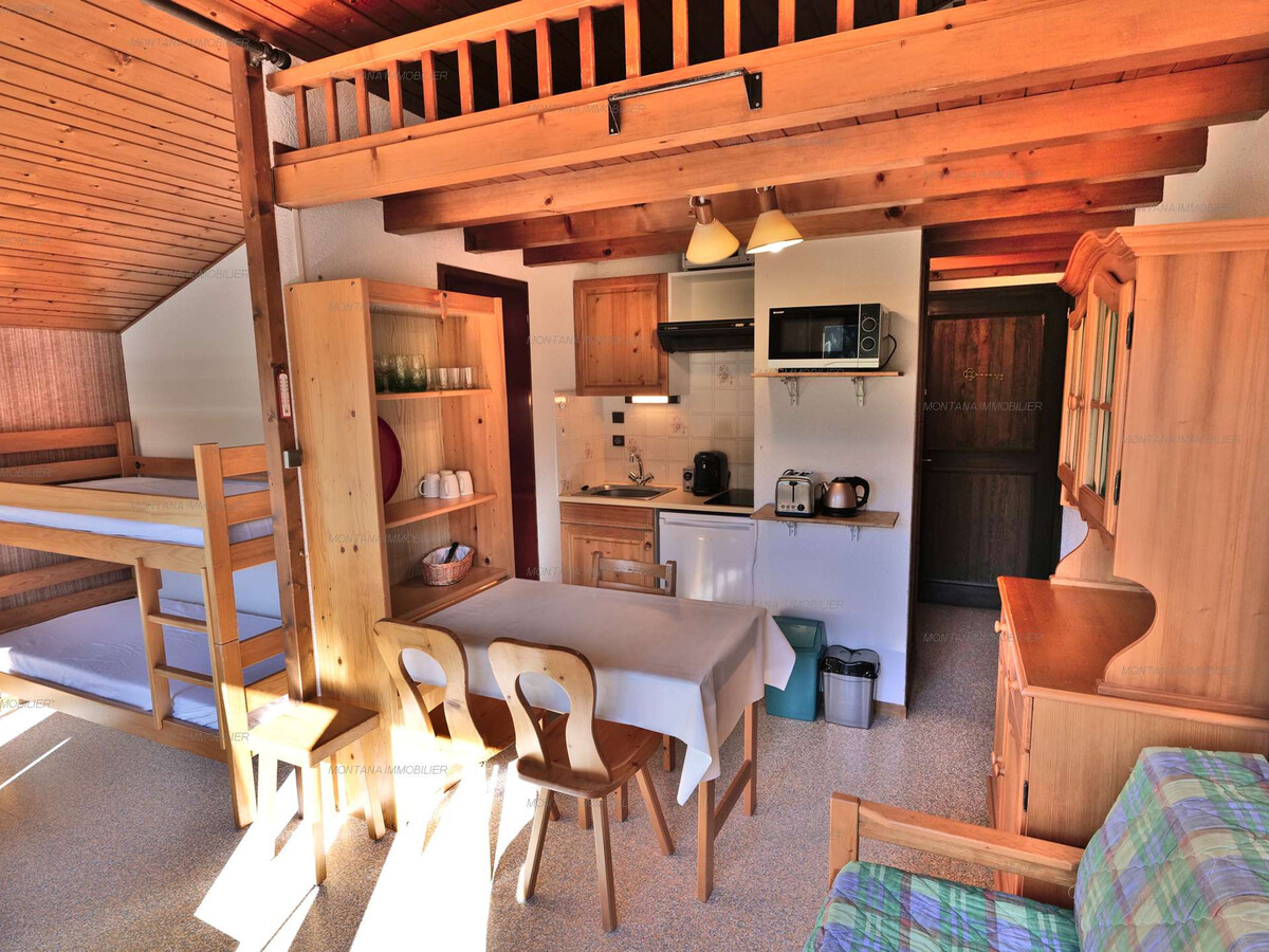Studio 4 personnes balcon sud/est au Chinaillon - Photo 5