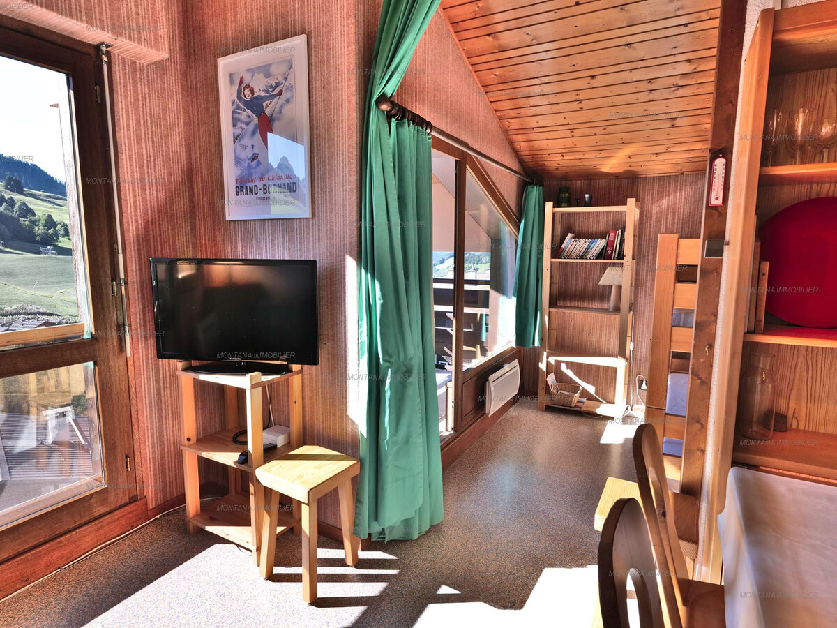Studio 4 personnes balcon sud/est au Chinaillon - Photo 7