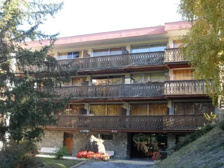 Studio 4 pers Pra-Loup 1600, balcon sud vue Pain de Sucre : photo 15