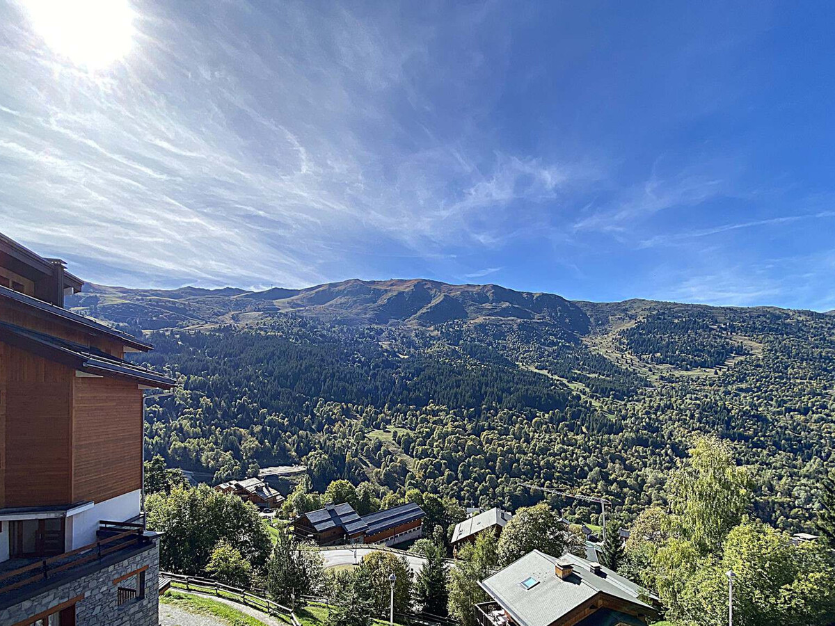 Appartement 3 pièces Méribel, terrasse Sud-Ouest vue montagne - Photo 3