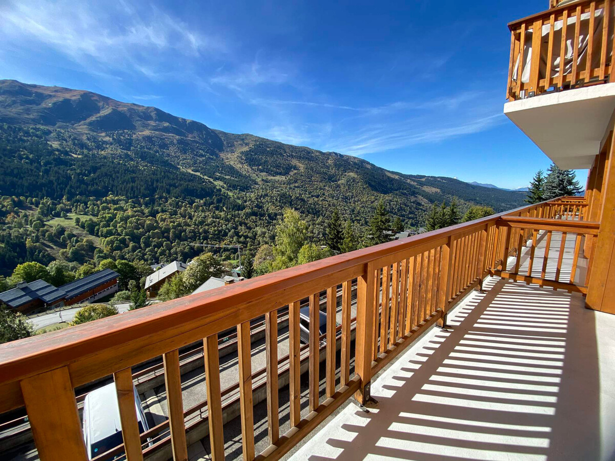 Appartement 3 pièces Méribel, terrasse Sud-Ouest vue montagne - Photo 12