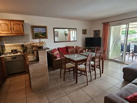 Appartement 4 pers. Sari-Solenzara, piscine & port : photo 3