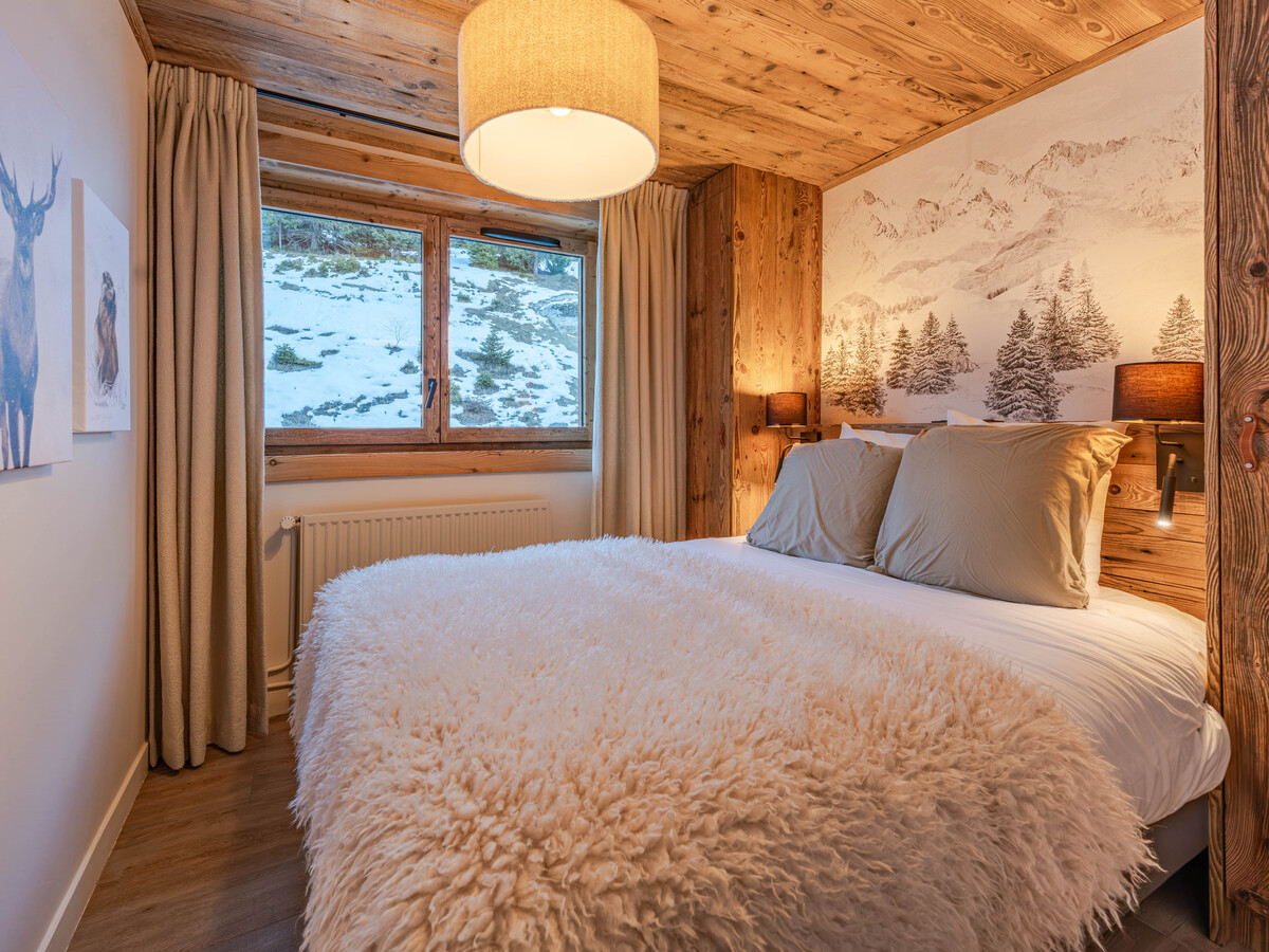 Appartement 2 chambres Courchevel, séjour chaleureux - Photo 14