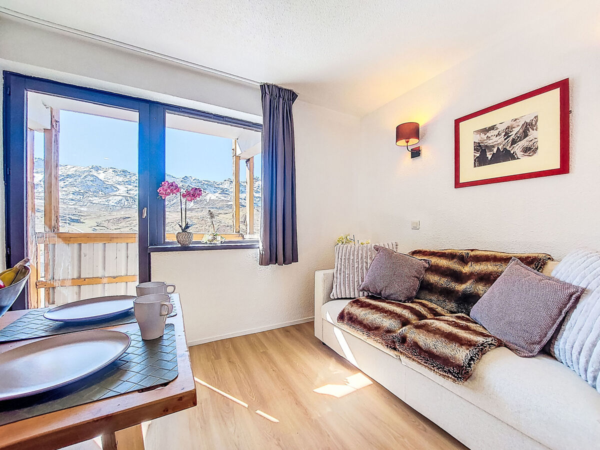 Studio rénové 2025 avec vue panoramique à Val Thorens - Photo 1