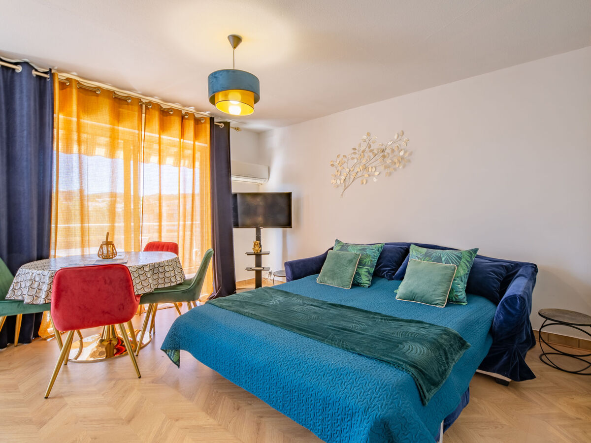 Le Riviera – Studio 34 m² avec balcon vue piscine - Photo 5