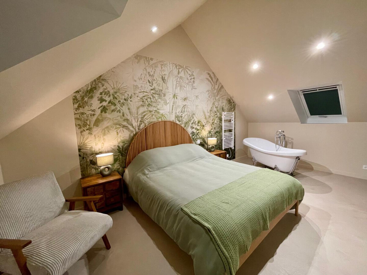 Gîte 7 personnes à Montfarville, jardin et parking - Photo 2