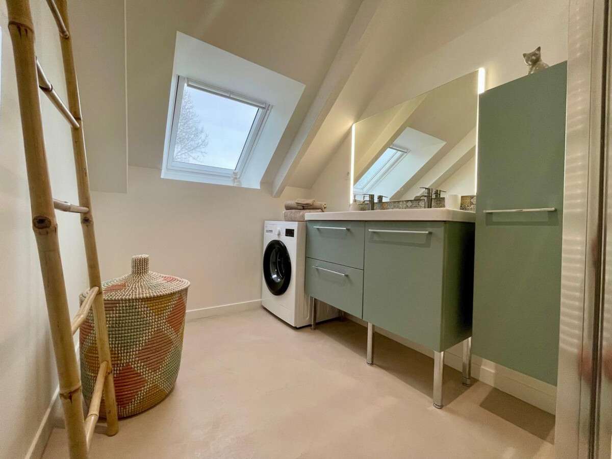 Gîte 7 personnes à Montfarville, jardin et parking - Photo 13