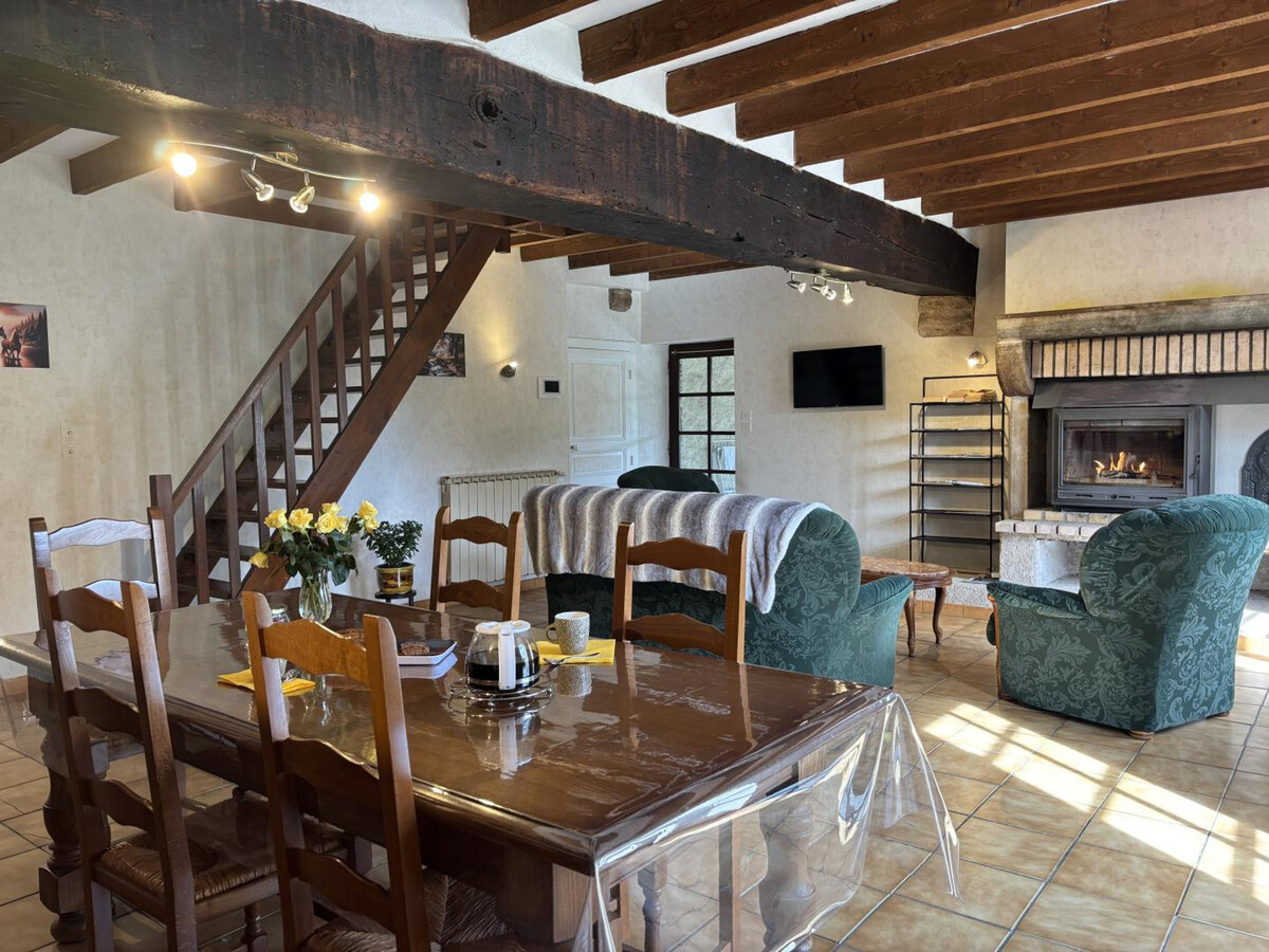 Gîte Barbery à Bransat, 4 pers., insert bois et terrasse - Photo 3