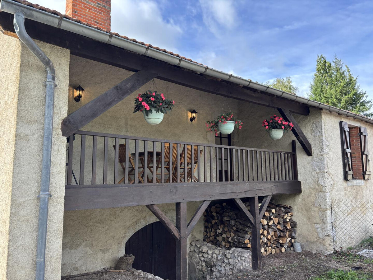 Gîte Barbery à Bransat, 4 pers., insert bois et terrasse - Photo 13
