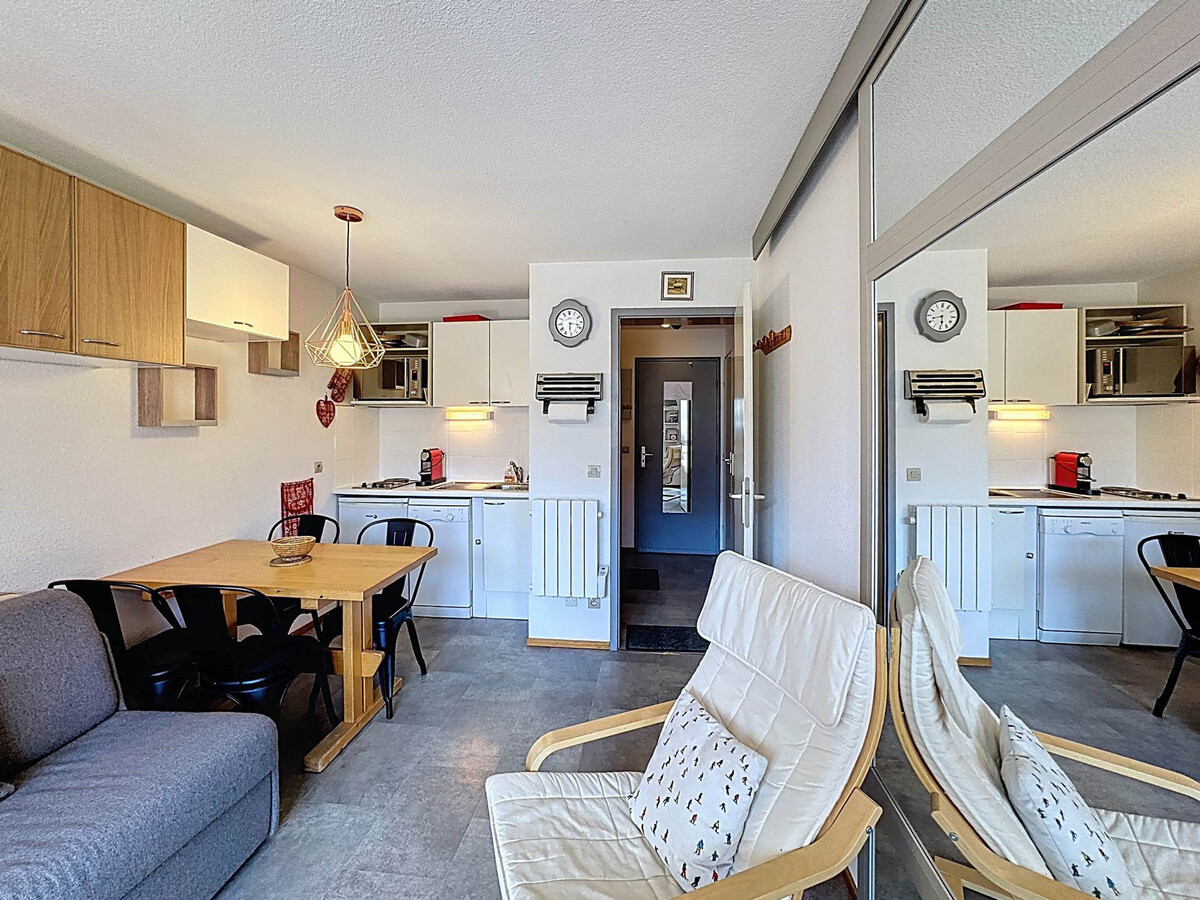 Appart ski-in/ski-out 4 pers, balcon sud – Les Menuires - Photo 6