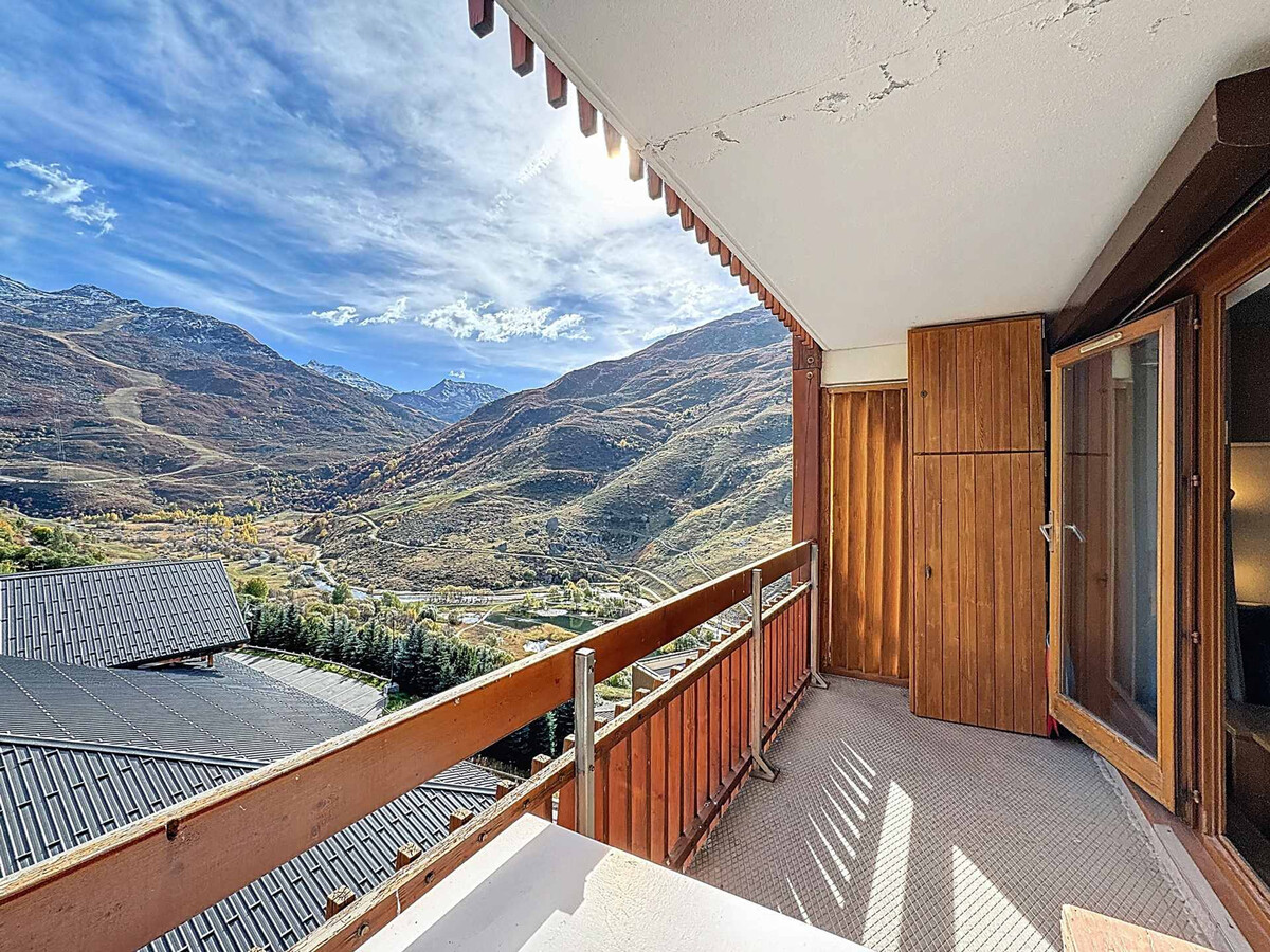 Appart ski-in/ski-out 4 pers, balcon sud – Les Menuires - Photo 12