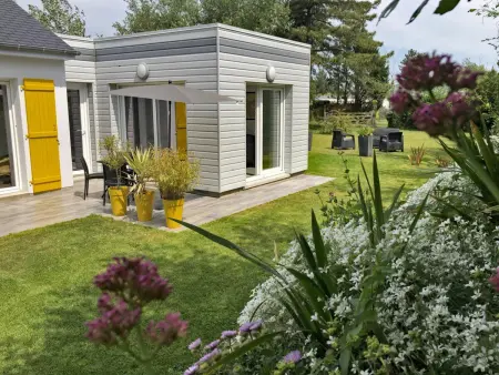 Charmante maison avec jardin près de la plage, Gite 2 personnes à Saint Jean de la Rivière - Photo 3