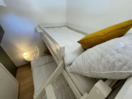 Studio skis aux pieds lumineux et tout confort avec parking – Les Menuires : photo 10