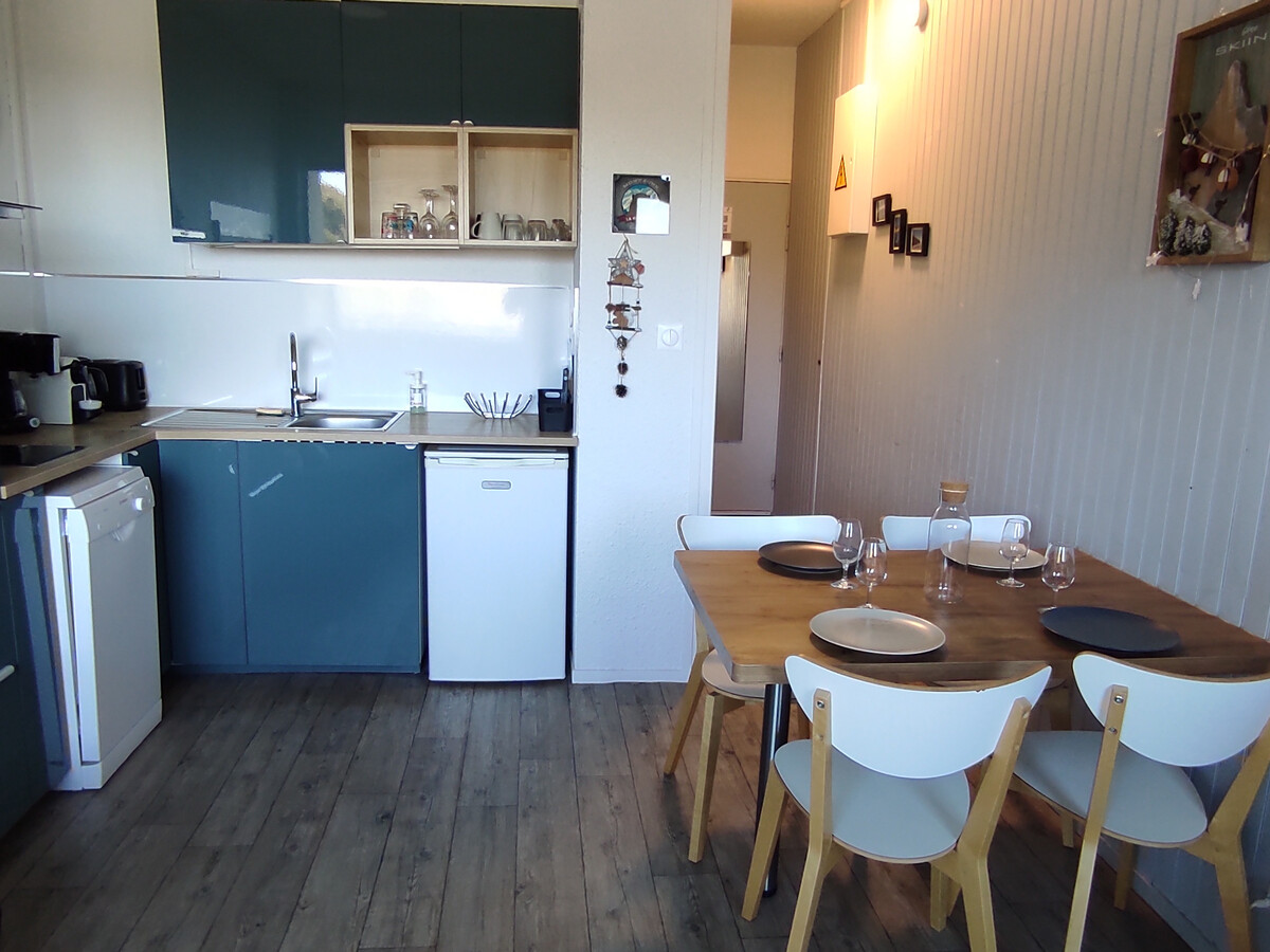 Studio 24m² vue lac des Hermines, pied des pistes - Photo 2
