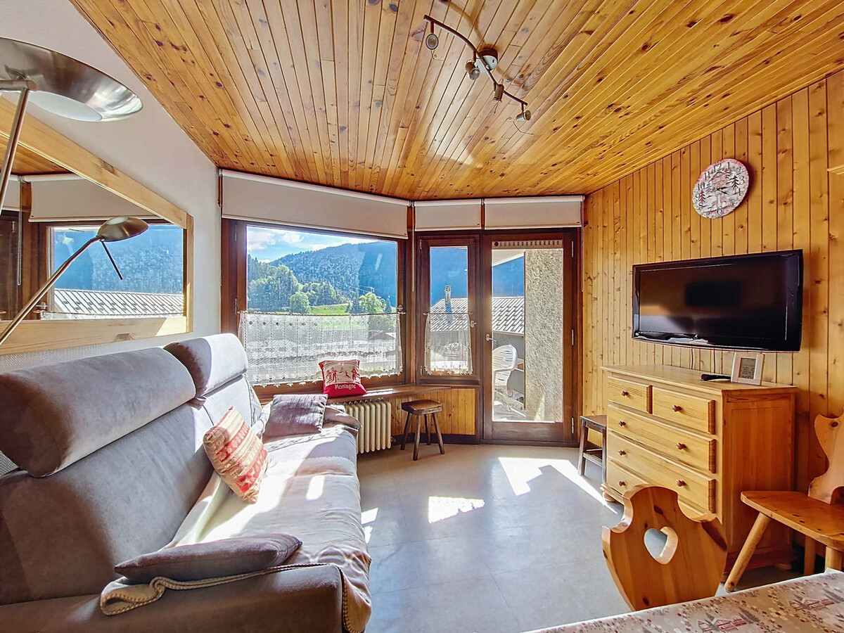 Studio 21 m² La Clusaz, balcon sud pour 4 personnes - Photo 1