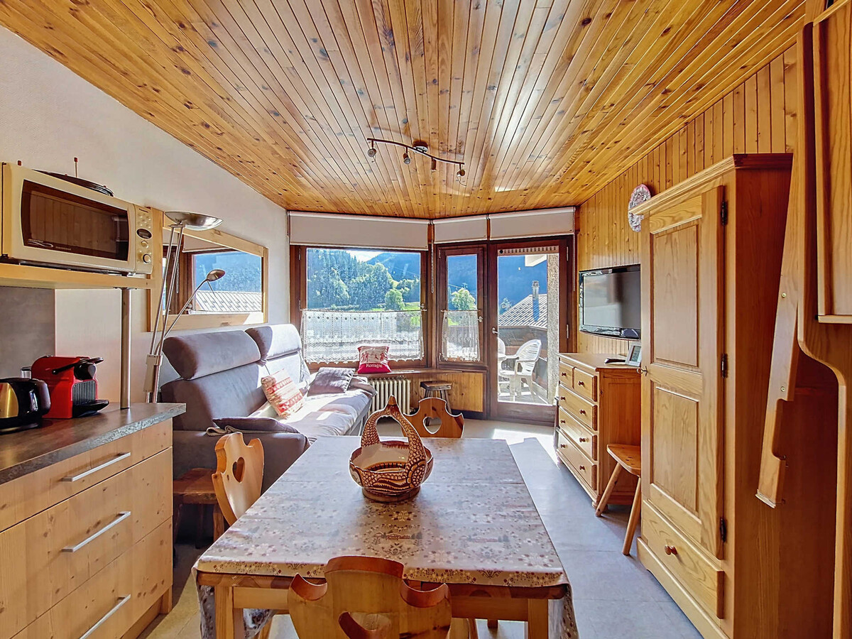 Studio 21 m² La Clusaz, balcon sud pour 4 personnes - Photo 2