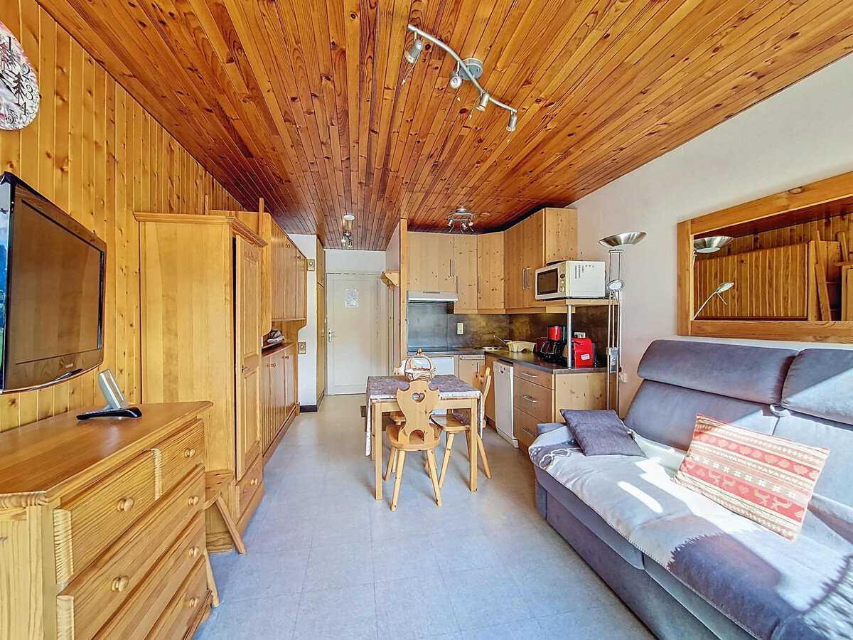 Studio 21 m² La Clusaz, balcon sud pour 4 personnes - Photo 3