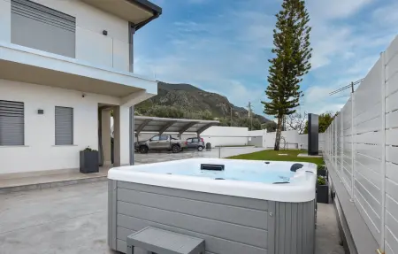 Maison 10 pers. avec piscine privée et vue mer à Trabia : photo 16