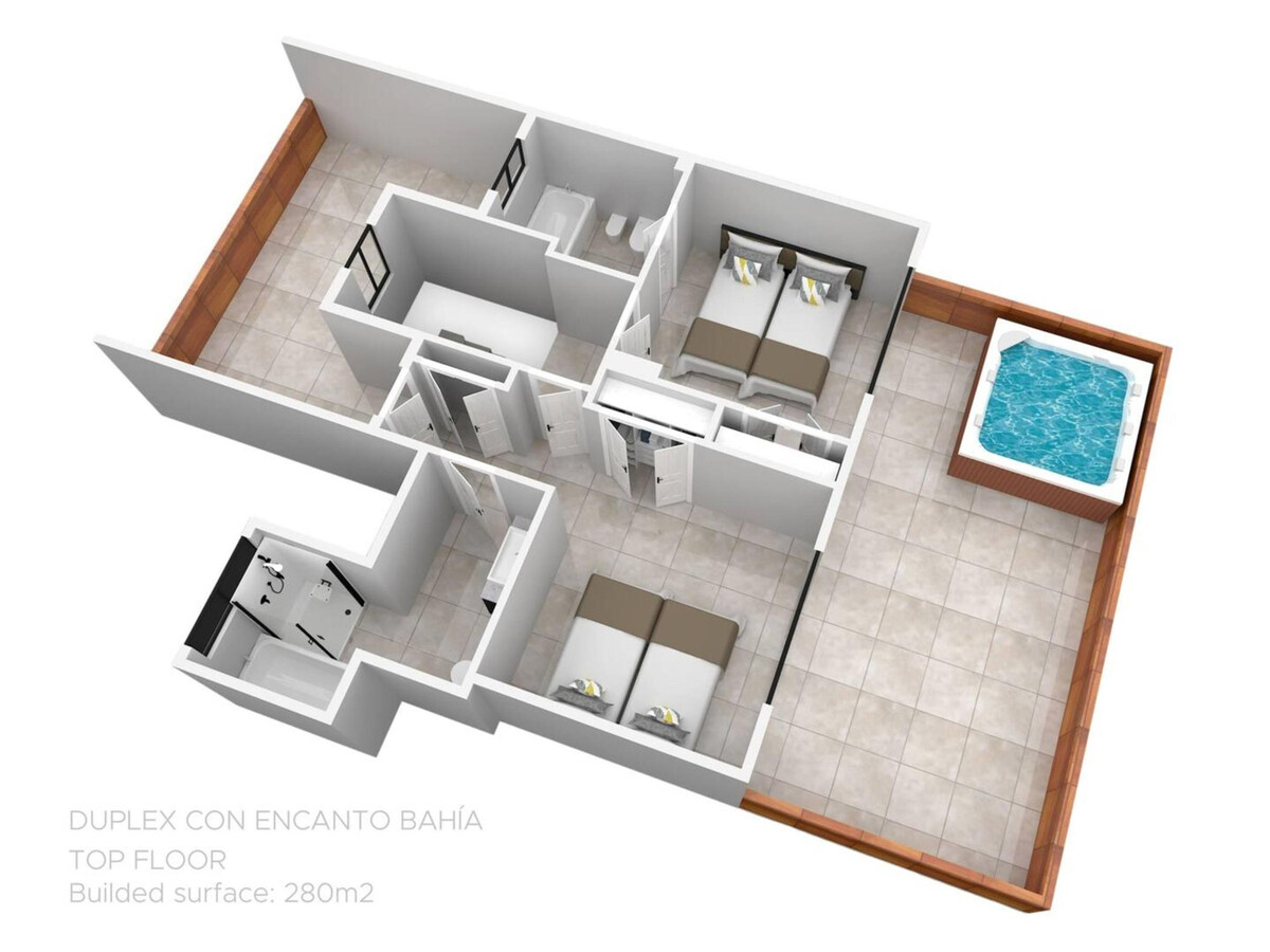 Penthouse duplex Marbella, 4 ch, terrasses vue mer - Photo 11