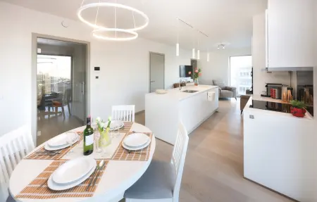 Appartement lumineux avec terrasse couverte à Ostende, à 100 m de la plage : photo 5