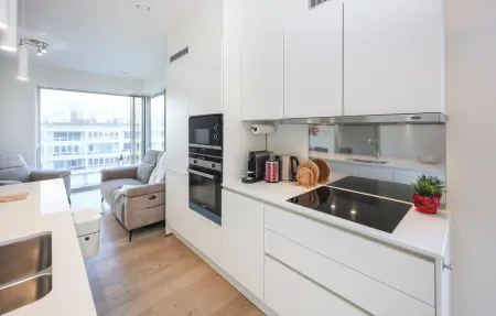 Appartement lumineux avec terrasse couverte à Ostende, à 100 m de la plage : photo 6