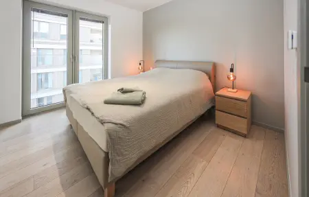 Appartement lumineux avec terrasse couverte à Ostende, à 100 m de la plage : photo 14