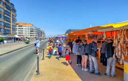 Appartement lumineux avec terrasse couverte à Ostende, à 100 m de la plage : photo 26