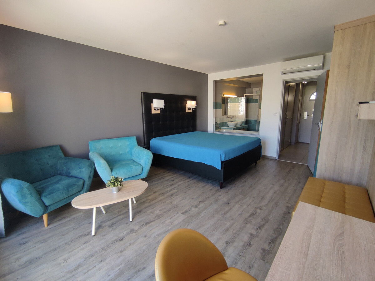 Studio climatisé 2 pers avec terrasse et piscine - Photo 4