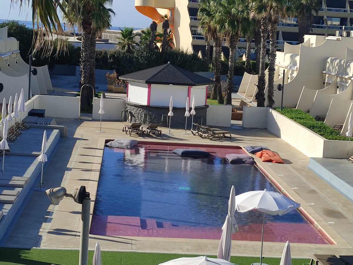 Studio climatisé avec terrasse et vue piscine au Cap d'Agde - Photo 3