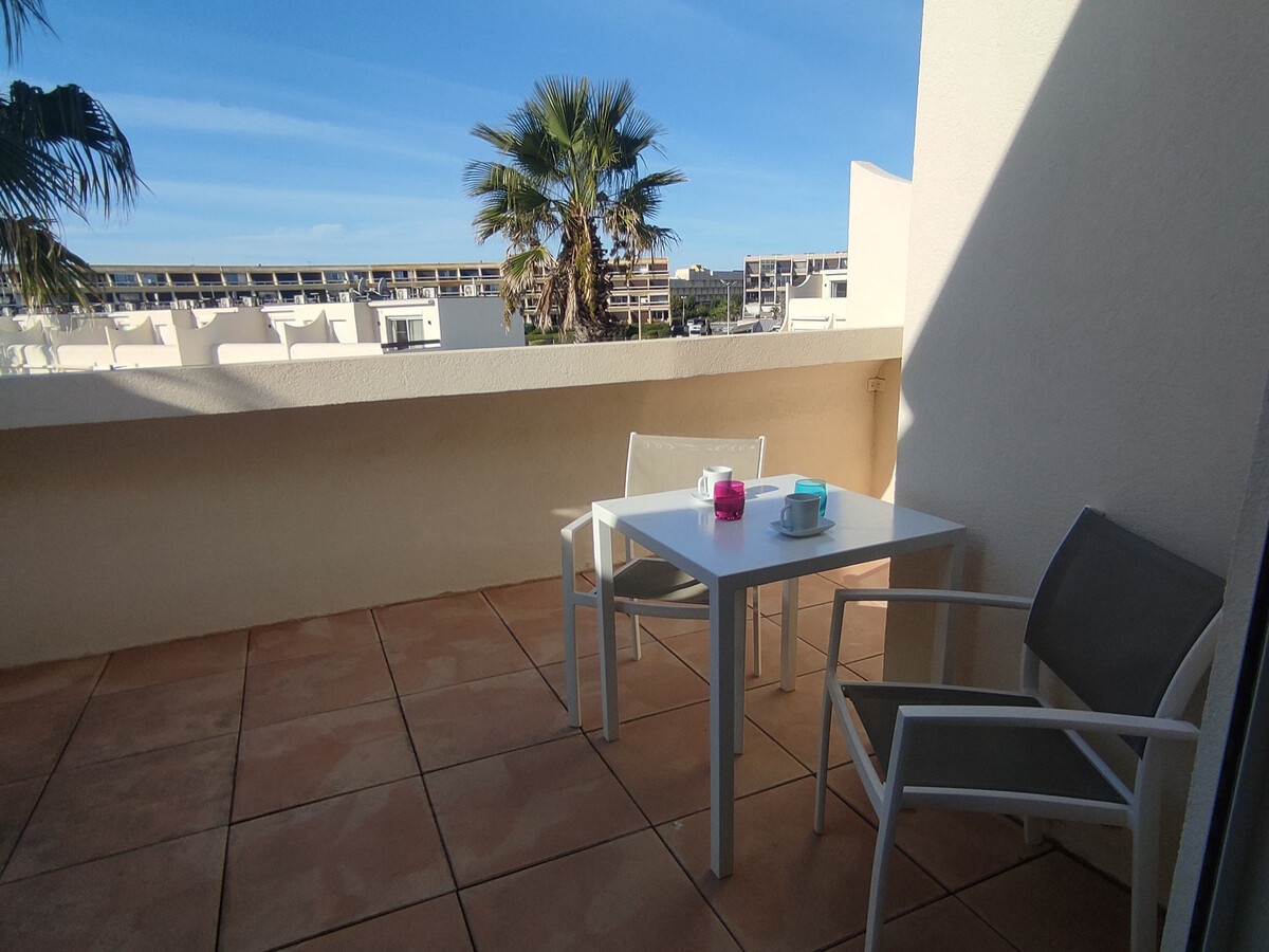 Studio climatisé avec terrasse et vue piscine au Cap d'Agde - Photo 5