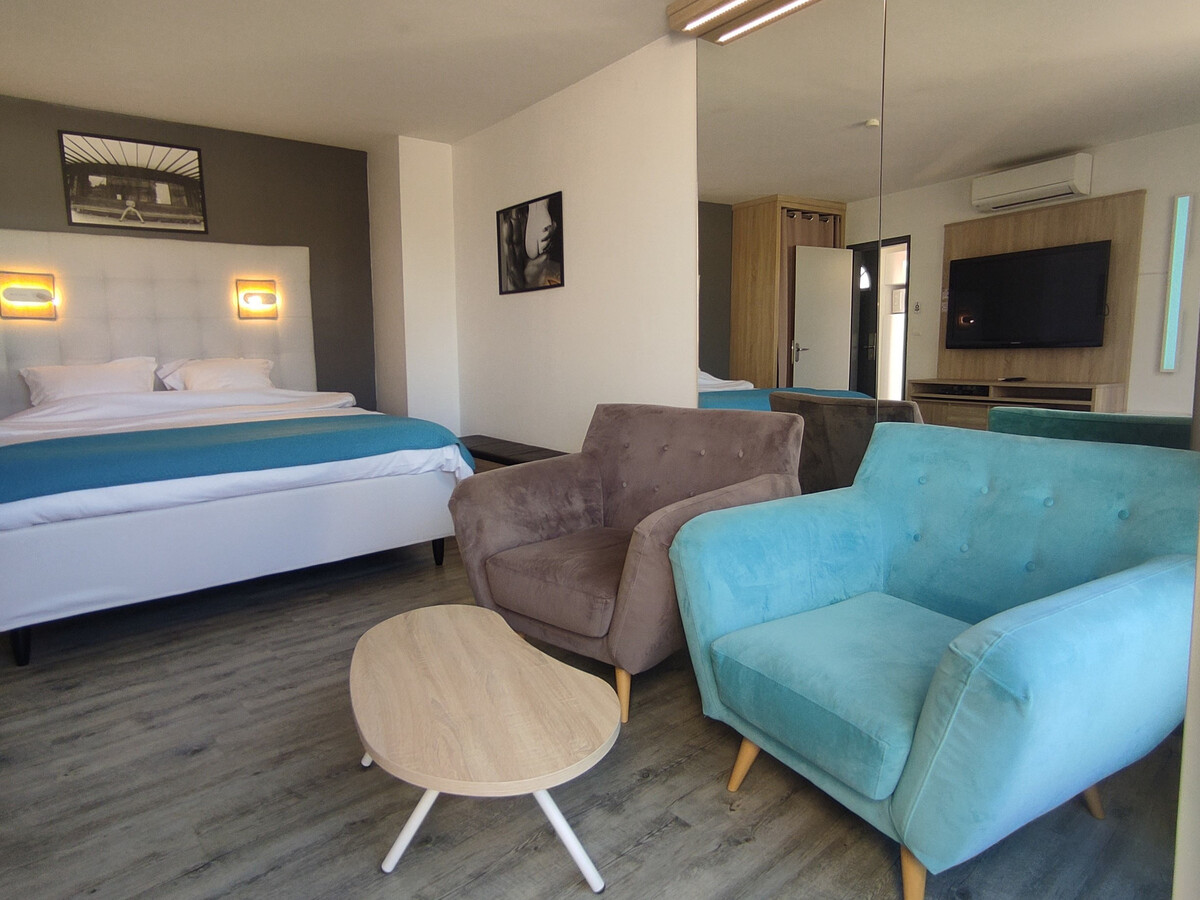 Studio climatisé avec terrasse et vue piscine au Cap d'Agde - Photo 8