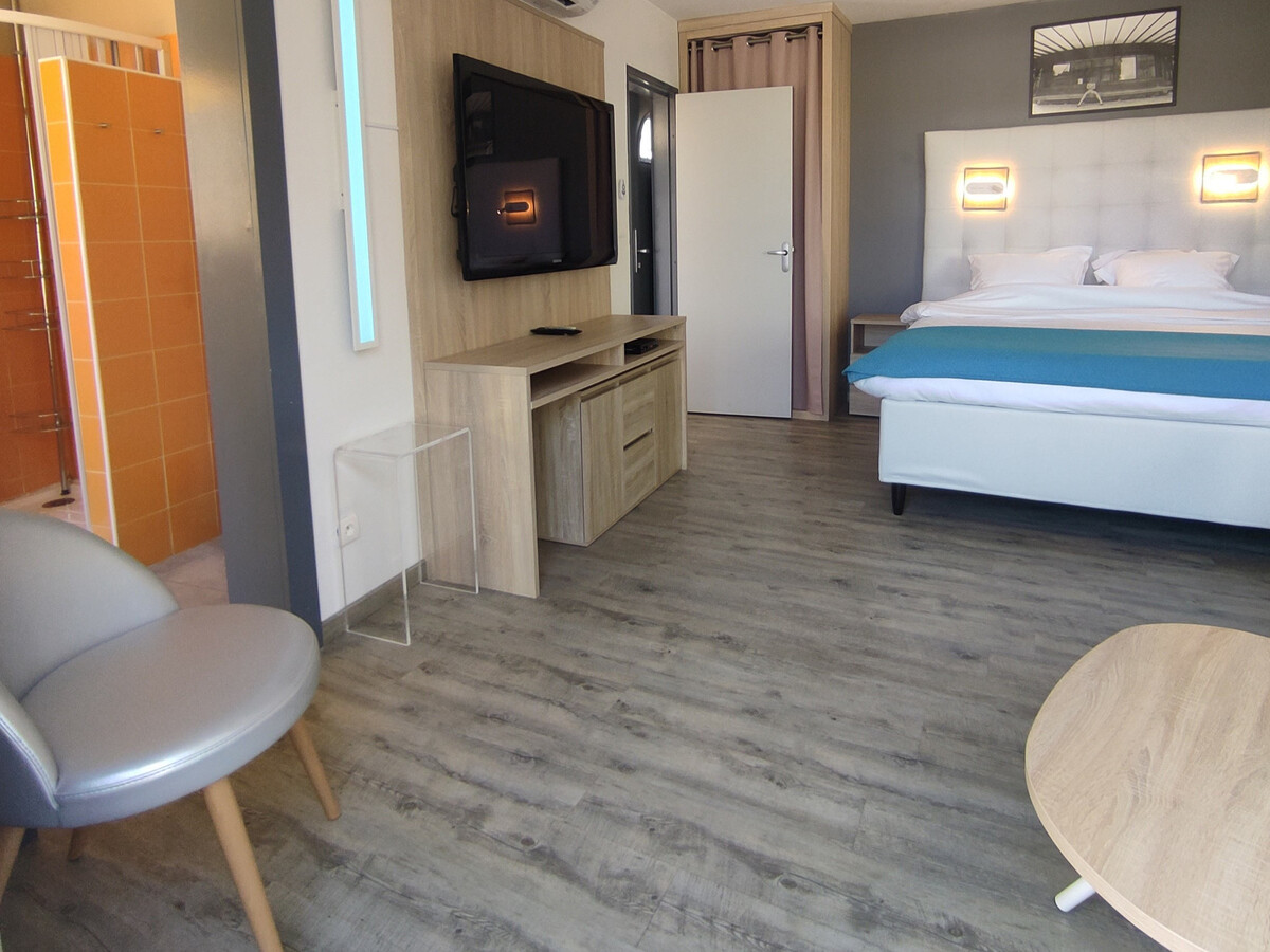 Studio climatisé avec terrasse et vue piscine au Cap d'Agde - Photo 10