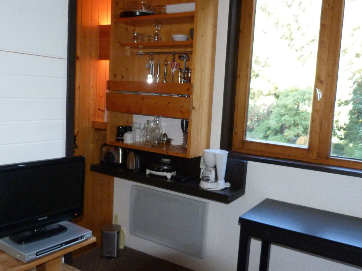 Studio 13m² Arc 1800 - Canapé-lit, 7e étage, vue forêt - Photo 2