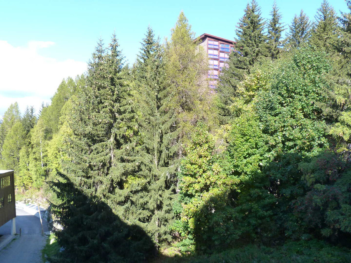 Studio 13m² Arc 1800 - Canapé-lit, 7e étage, vue forêt - Photo 4
