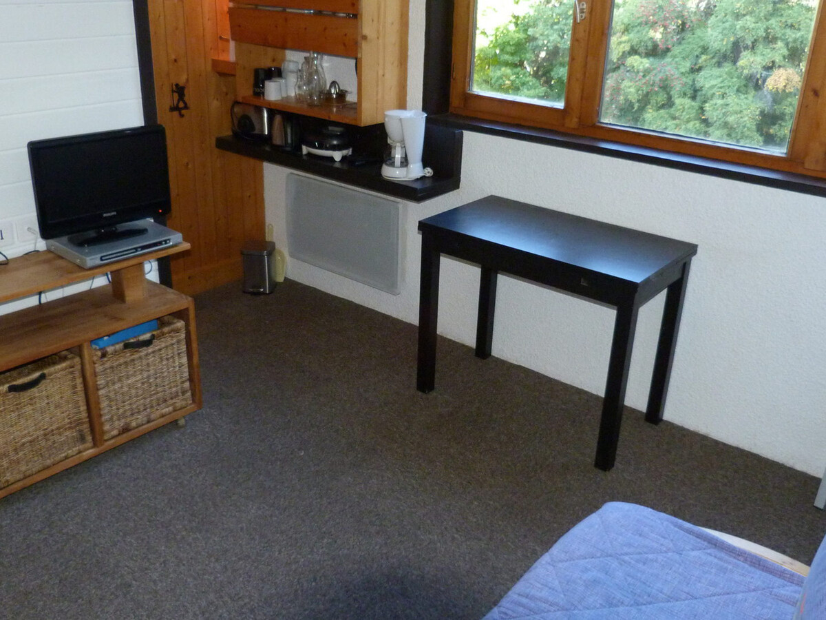 Studio 13m² Arc 1800 - Canapé-lit, 7e étage, vue forêt - Photo 6