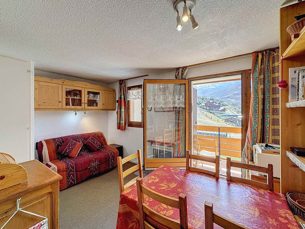 Studio 4 pers aux Menuires, balcon sud, parking gratuit - Photo 1