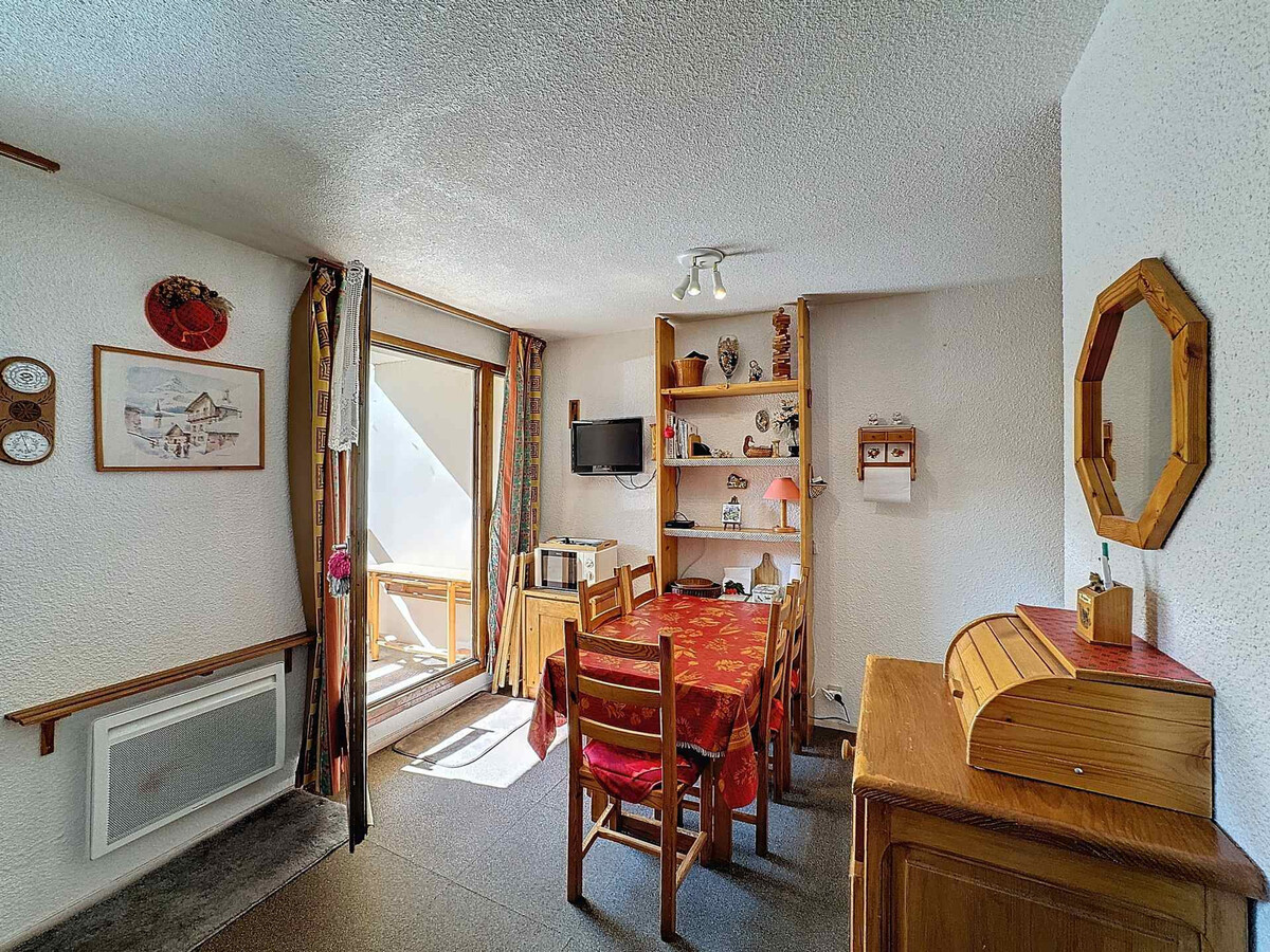 Studio 4 pers aux Menuires, balcon sud, parking gratuit - Photo 6