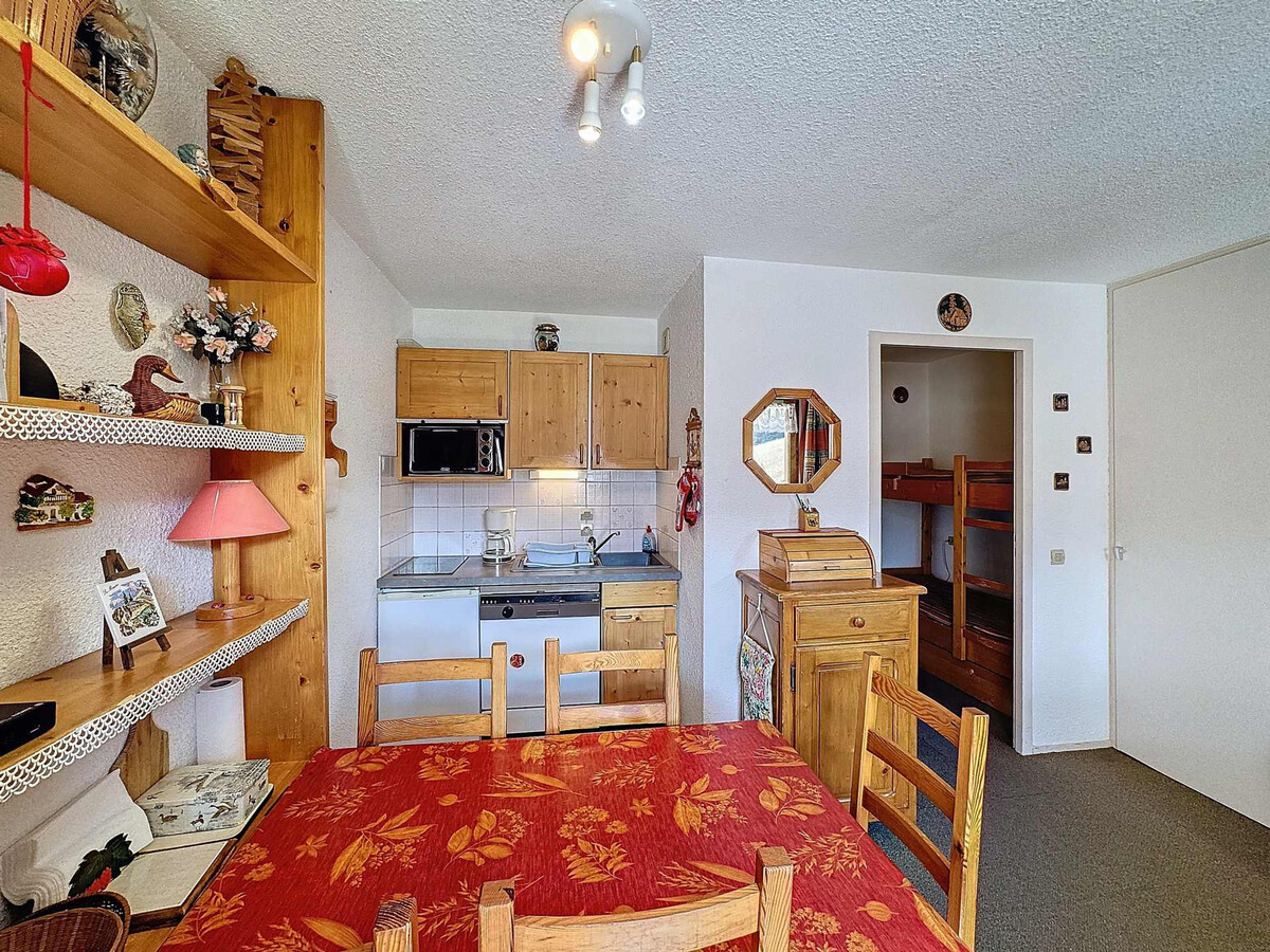 Studio 4 pers aux Menuires, balcon sud, parking gratuit - Photo 7