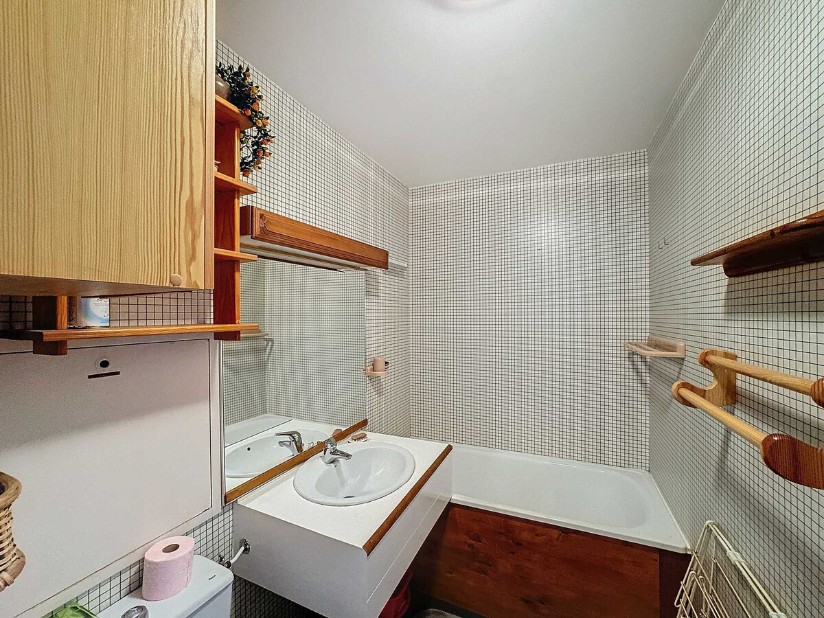Studio 4 pers aux Menuires, balcon sud, parking gratuit - Photo 10