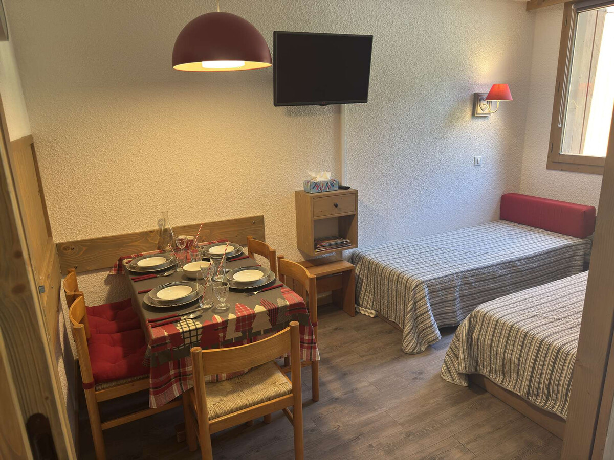 Studio 4 pers. au pied des pistes, animaux admis - Photo 2