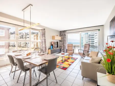 Location appartement à Koksijde, Appartement rénové avec vue sur mer