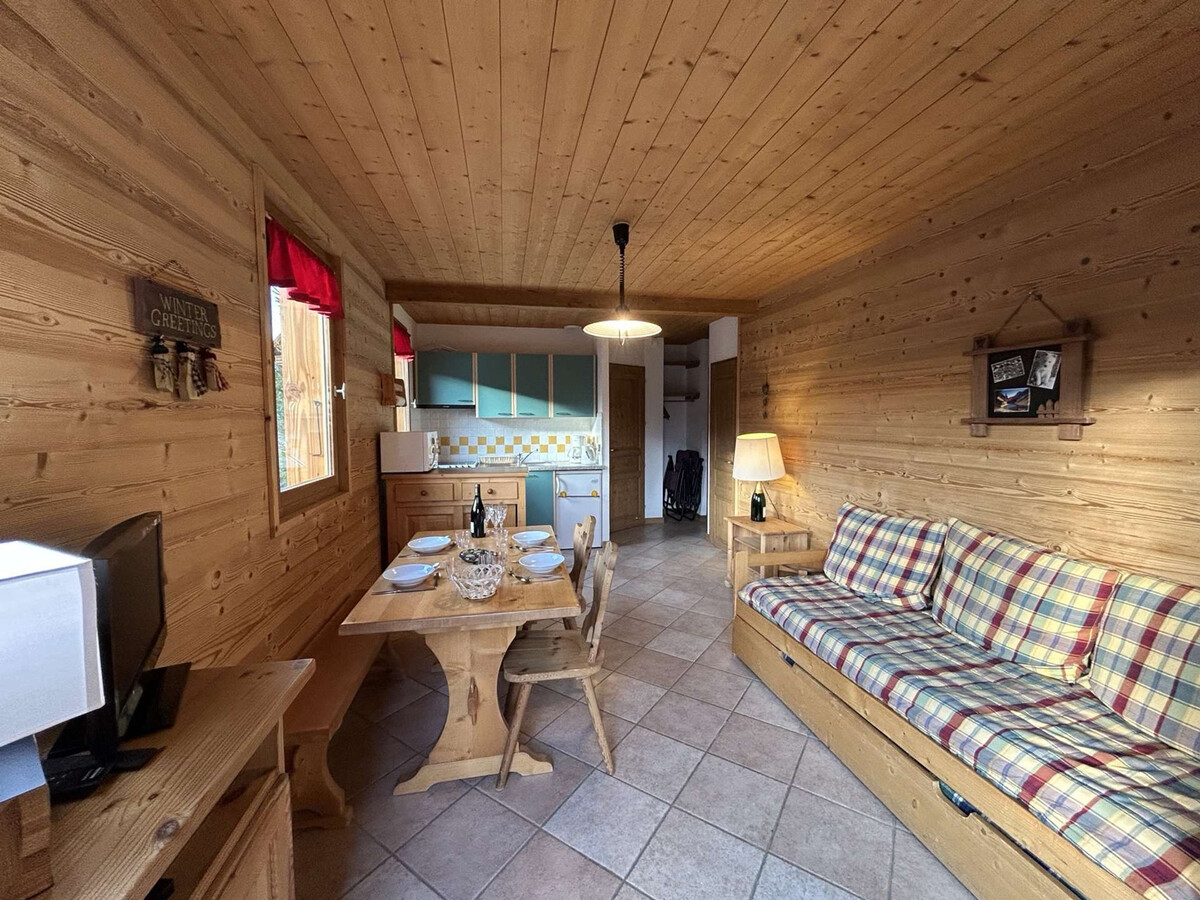 Appartement 2 pièces Méribel avec terrasse Sud et wifi - Photo 2