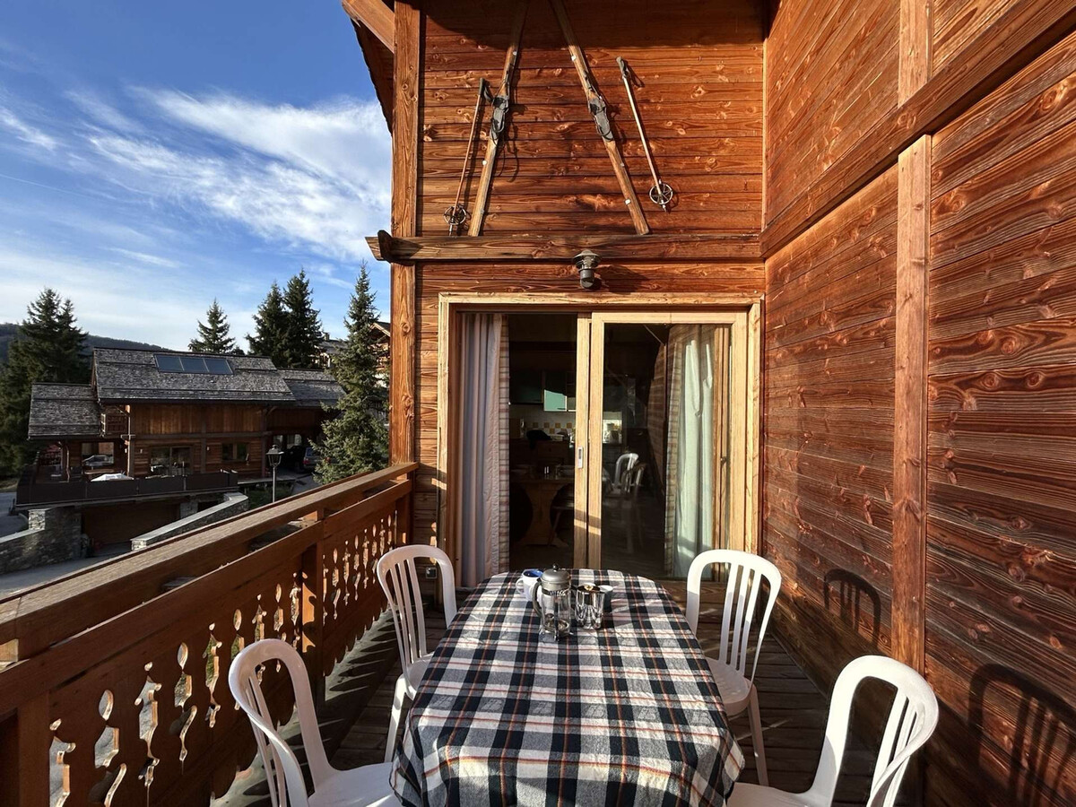 Appartement 2 pièces Méribel avec terrasse Sud et wifi - Photo 8