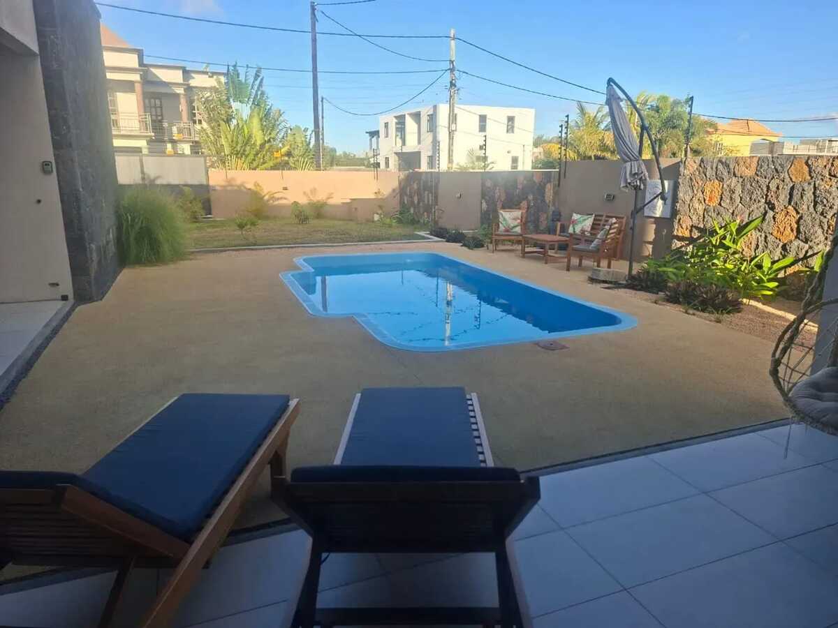 Villa 3 chambres Grand Baie, piscine et jardin clôturé - Photo 1