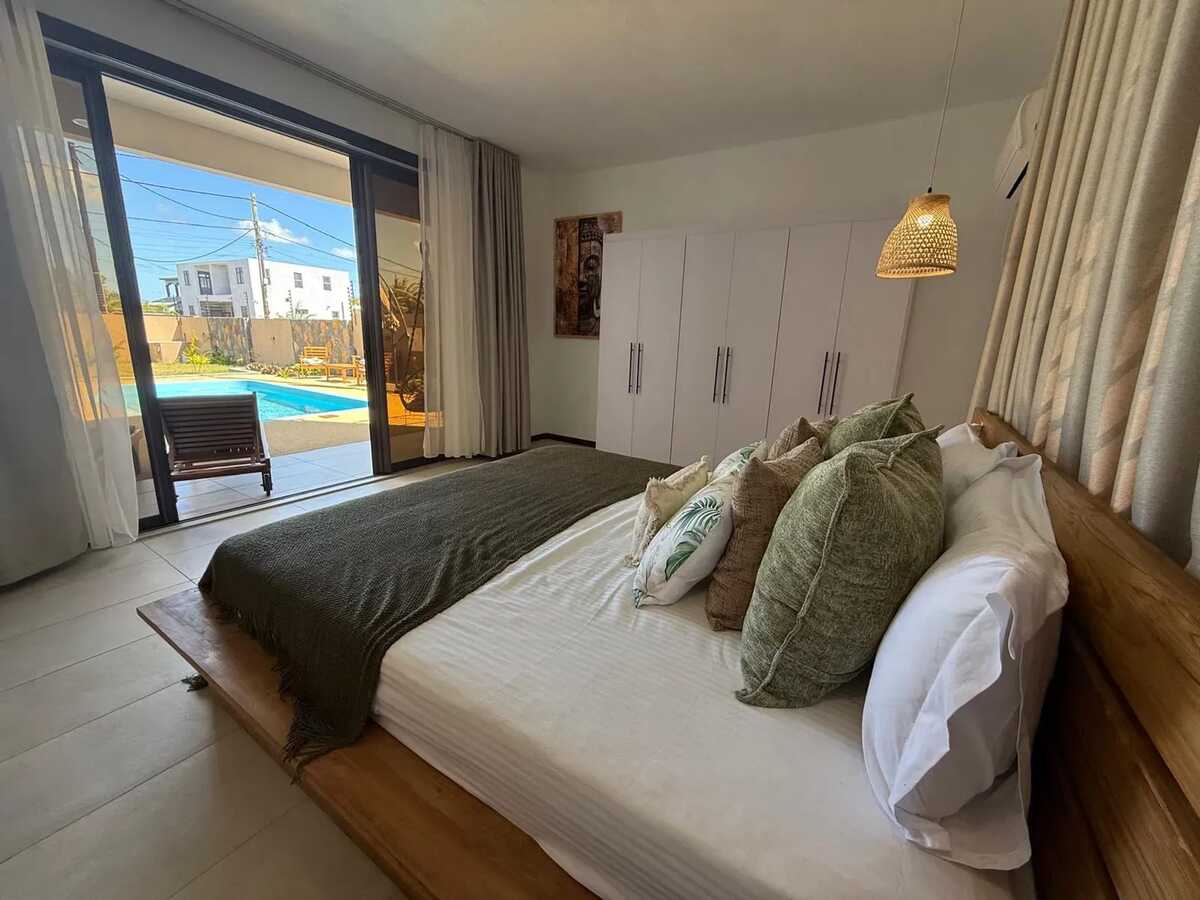 Villa 3 chambres Grand Baie, piscine et jardin clôturé - Photo 4