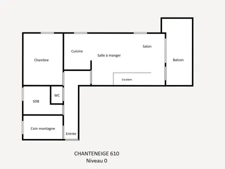 Appartement 6 pers. 2 chambres, pistes à 50 m, La Clusaz : photo 13