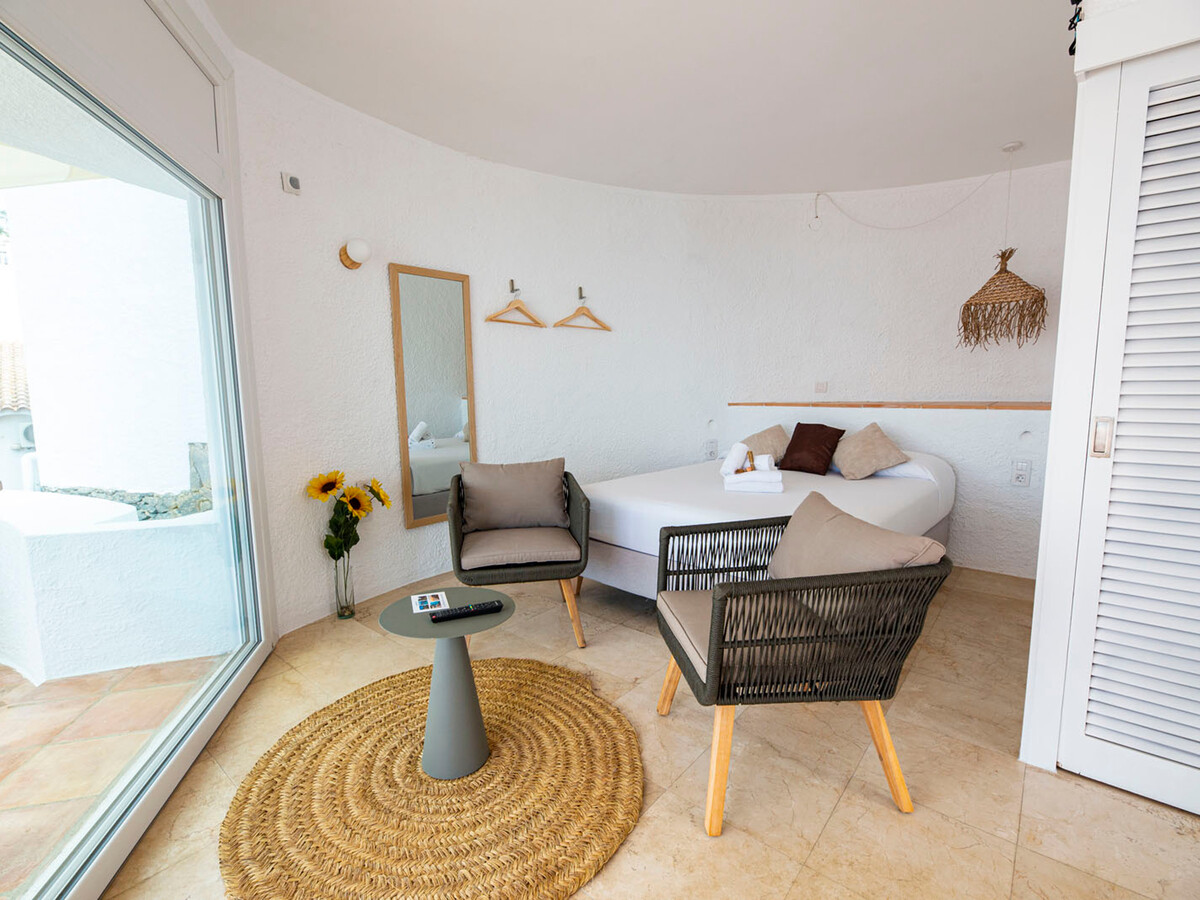 Studio moderne vue baie à Roses, 700m de la plage - Photo 13