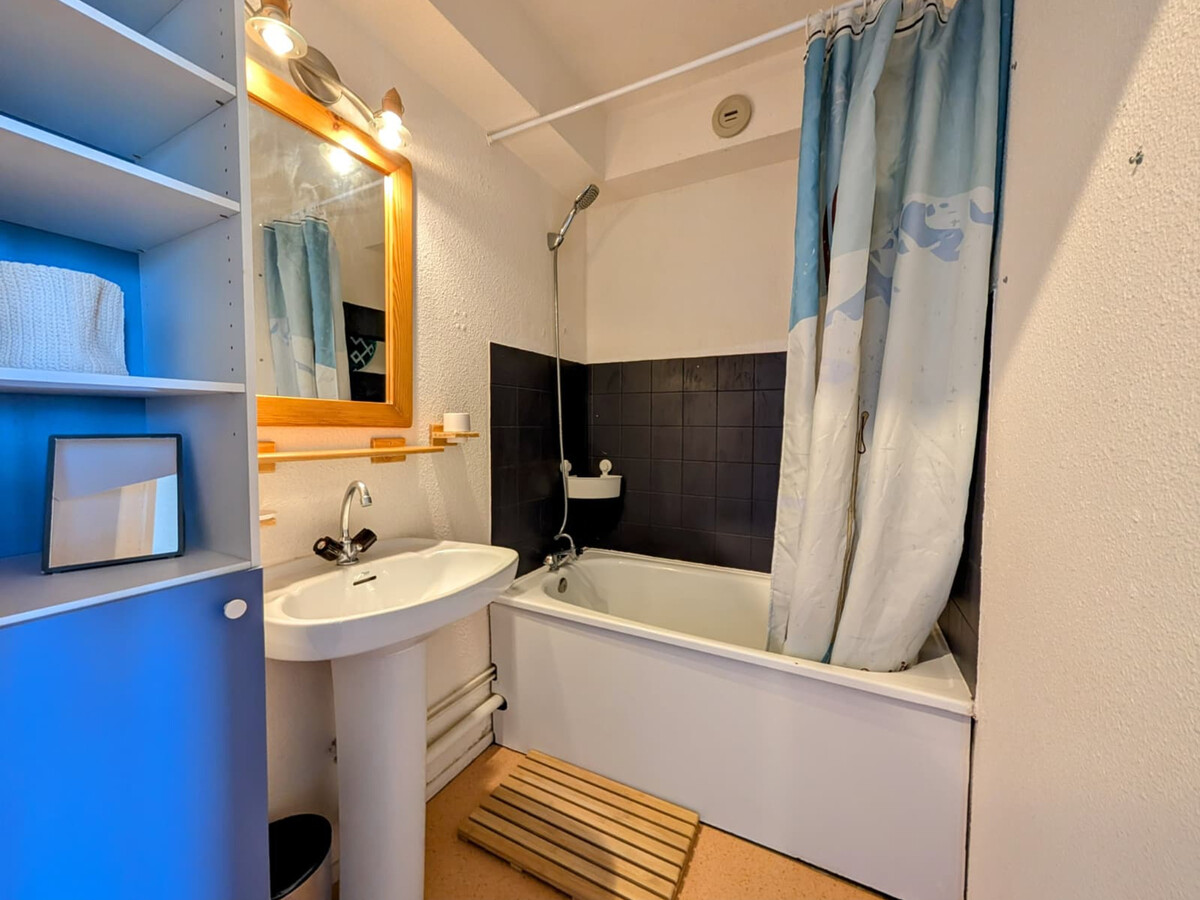 Studio 4 pers Arc 2000, vue Mont Blanc, balcon - Photo 6