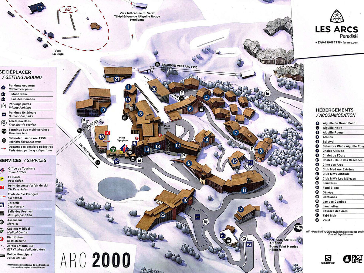 Studio 4 pers Arc 2000, vue Mont Blanc, balcon - Photo 11